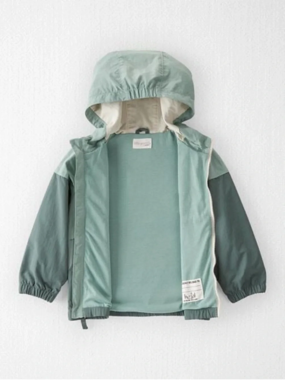 Carter’s Little Planet Toddler Great Outdoors Recycled Windbreaker green